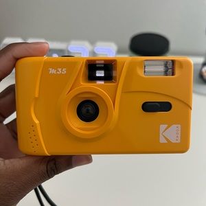 Kodak M35 35mm Camera + boxes of film